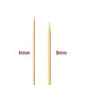 Espeto de Bambu Importado 30cm X 5mm: 1000 Unidades - 2