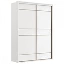 Ver imagem 2 de Guarda-Roupa Solteiro Qualita 2 Portas 3 Gavetas 100% Mdf Branco -