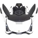 Ver imagem 4 de Mini Carro Elétrico Infantil Criança 6v Lamborghini Sián Controle Remoto Brinqway Bw-181 - Branco