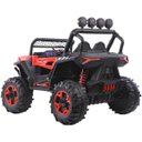 Ver imagem 3 de Utv Elétrico Infantil 12v 4x4 2 Assentos Carro Buggy Controle Som Usb Luzes Bluetooth Brinqway Bw131