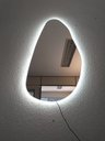 Ver imagem 6 de Espelho orgânico iluminado com led frio 45x80cm TOUCH
