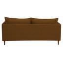 Ver imagem 3 de Sofá Living Kassia 2 Lugares 1,64m Linho Terracota Lansofbr