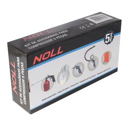 Kit de Acessórios para Compressor - 5 Peças - Noll - 4