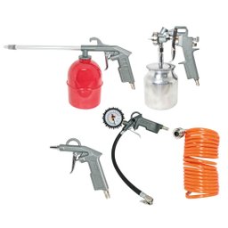Kit de Acessórios para Compressor - 5 Peças - Noll - 2