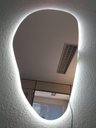 Ver imagem 5 de Espelho orgânico iluminado com led frio 43x76cm TOUCH