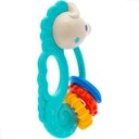 Ver imagem 2 de Chocalho com Mordedor Texturizado Cavalo Marinho Azul - Buba