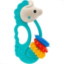 Ver imagem 1 de Chocalho com Mordedor Texturizado Cavalo Marinho Azul - Buba