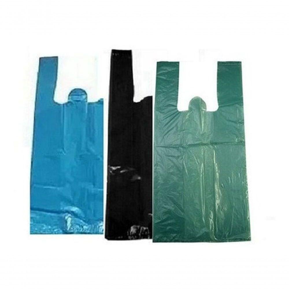 Sacolas Plasticas Pretas Azul Verde Reciclada 30x40 10 Kg - 4