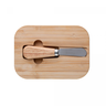 Manteigueira com Espátula e Tampa de Bambu e Vidro 15cm X 11cm X 5cm - 3