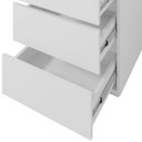 Ver imagem 6 de Kit 2 Mesas de Cabeceira 3 Gavetas 010023 Branco Dcasa