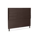 Ver imagem 1 de Cabeceira Tokyo Jbe Moveis Queen 158 Casal Diamond Luxo Cama Box Linha Quartos Marrom