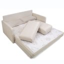 Ver imagem 4 de Sofá-cama 2 Lugares Mh-1606 Herval 146 Cm Colchão Casal Linho Bege C1