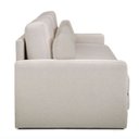 Ver imagem 3 de Sofá-cama 2 Lugares Mh-1606 Herval 146 Cm Colchão Casal Linho Bege C1