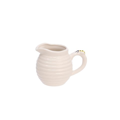 Cremeira de Porcelana Bee Branco 210ml Hauskraft