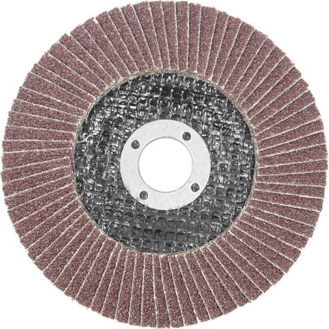 Kit 12 Disco Flap Lixa de Desbaste 115mm Grão 80