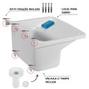 Ver imagem 6 de Tanque Lavanderia 34l Branco + Varal em Aço + Prendedor + Ralo