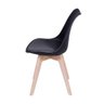Cadeira Saarinen Wood - Preta - 3