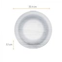 Ver imagem 2 de Conjunto 12 Pratos Fundo Diamante Duralex Vidro