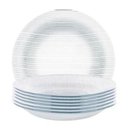 Ver imagem 1 de Conjunto 12 Pratos Fundo Diamante Duralex Vidro