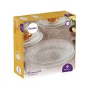 Ver imagem 3 de Conjunto 12 Pratos Fundo Diamante Duralex Vidro