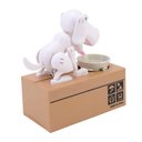 Ver imagem 4 de Cofrinho Eletronico Infantil Cachorro que Come Moeda Branco