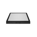 Ver imagem 2 de Painel 18w Led Quadrado Sobrepor Preto 22x22 6500k Branco Frio