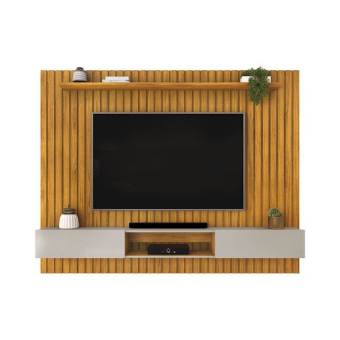 Painel para tv até 75 com 2,23 x 1,75cm Ragusa - ÉdeCasaMóveis