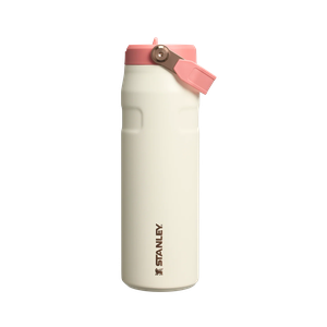Garrafa Térmica Stanley Aerolight Flip Straw 710ml - Cream Rose Gold