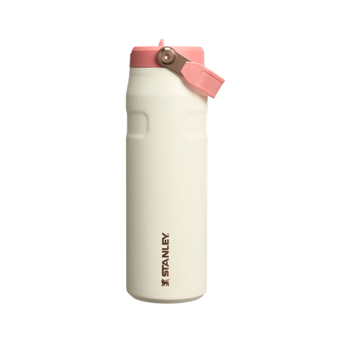 Garrafa Térmica Stanley Aerolight Flip Straw 710ml - Cream Rose Gold