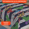 Jogo de Cama Infantil Lepper Vingadores Solteiro 2 Peças Microfibra Azul - 5