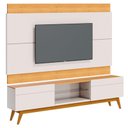 Ver imagem 1 de Rack Bancada 2 Gavetas e Painel para Tv Classic 1.8 Off White Nature - Imcal