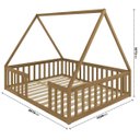 Ver imagem 3 de Cama Queen Montessoriana Valentina Nogueira