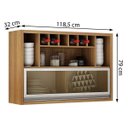 Ver mais imagens de Cozinha Completa 5 Pecas 8 Portas Jade 