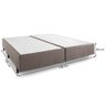Base Cama Box Queen Herval Pequim, 39x158x198 cm, Chocolate - 3