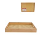 Ver imagem 2 de Bandeja de Bambu e Palhinha 39cm x 28cm x 5cm - Hauskraft