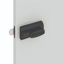 Ver imagem 5 de Armário Roupeiro Aço 4 Portas Academia Guarda Volume Ea701 Azul