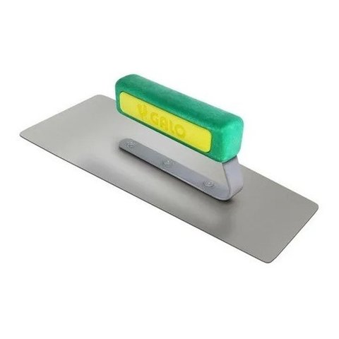 Desempenadeira Aço Inox Marmorato 8x10x24cm - Galo 308/00