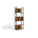 Ver mais imagens de Estante P-sala Industrial Alta Li014 C- 6 Nichos 72x202cm Freijo-preto - Kappesberg