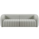 Ver imagem 4 de Kit Sofá 5 Lugares para Sala 332cm com 01 Poltrona Lazio M03 Veludo Creme - Lyam Decor