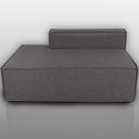 Ver imagem 4 de Sofá Ilha Pequeno Decorativo de Luxo Moderno Reforçado Linho Mileto