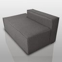 Ver imagem 1 de Sofá Ilha Pequeno Decorativo de Luxo Moderno Reforçado Linho Mileto