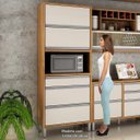 Ver imagem 5 de Paneleiro Jade 3 Portas 2 Gavetas Jade