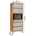 Ver imagem 4 de Paneleiro Jade 3 Portas 2 Gavetas Jade