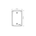 Ver imagem 2 de Conjunto 4x2 com 3 Tomadas 2P+T 20 a 250 V Tramontina LUX2 Branco