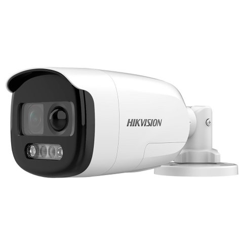 Câmera de Segurança Hikvision Ds-2CE12DF3T-Pirxos Bullet Colorvu 1080P Full HD IP67 Luz Branca Visão