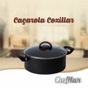 Ver imagem 5 de Panela Caçarola para Cozinha Avulsa Teflon C/ Tampa De Vidro Nº 18 Preto