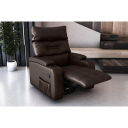 Poltrona Giratório Papai Reclinavel Mx66 Commander Sintetico Matrix - 3