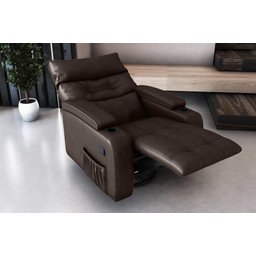 Poltrona Giratório Papai Reclinavel Mx66 Commander Sintetico Matrix - 4