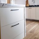 Ver imagem 2 de Puxador Oeiras Preto Fosco 13,5cm para Armários Gavetas Zamac Torralba