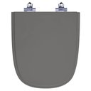 Ver imagem 1 de Assento Sanitário Amortecido Ambar (cinza Escuro) para Vaso